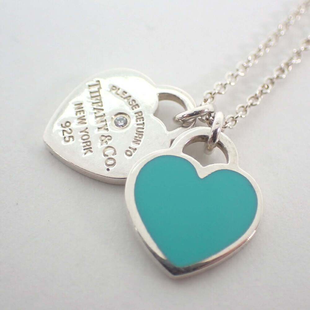TIFFANY Authentic Silver Heart Necklace - Picture 6 of 10